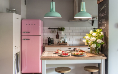 Cocinas modernas: Un toque de color para tu hogar