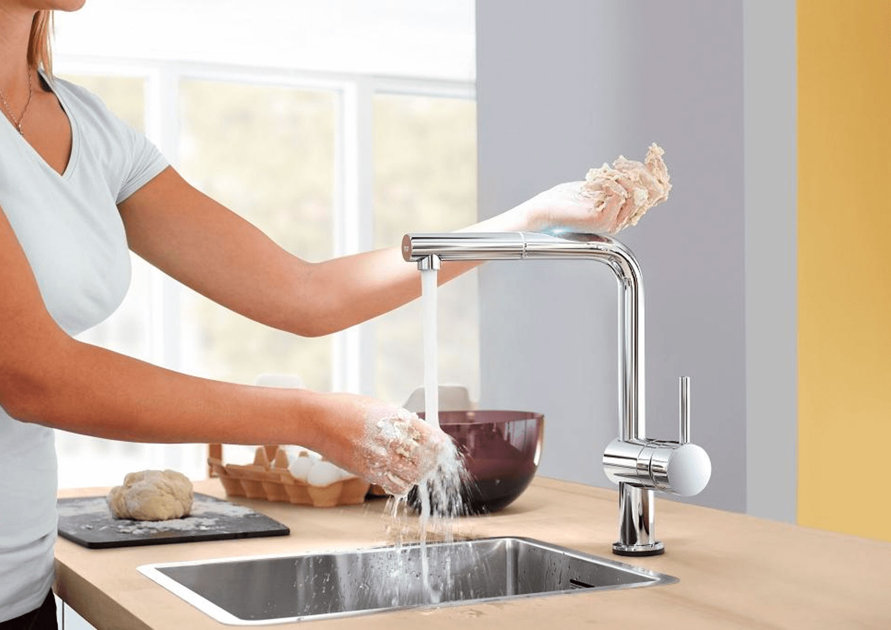 fredadero-grohe-minta Grifo cocina Minta de Grohe