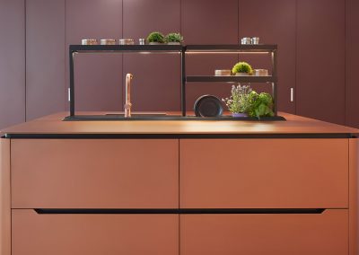 Muebles de cocina de color de Logos
