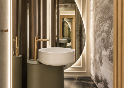 Lavabo pedestal de diseño